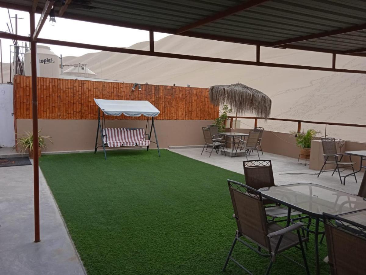 Hostal Huacachina Sunset Ica Eksteriør bilde